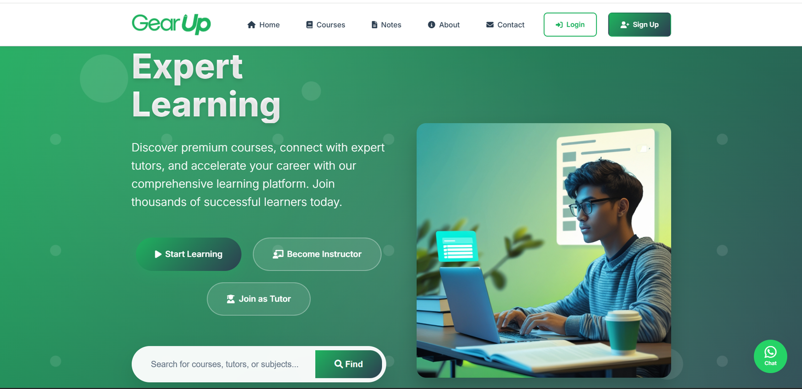 GearUp-PK E-learning Platform